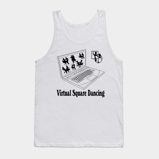 Virtual Square Dance Tank Top by DWHT71
